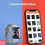 Montre connectée à écran incurvé, IPS 1.83″, Bluetooth, IP67 – Image 4