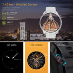 Montre de sport connectée, écran Amloed 1.43", 460 PPI, Ultra-rétine, IP68, horloge AOD, Bluetooth – Image 5