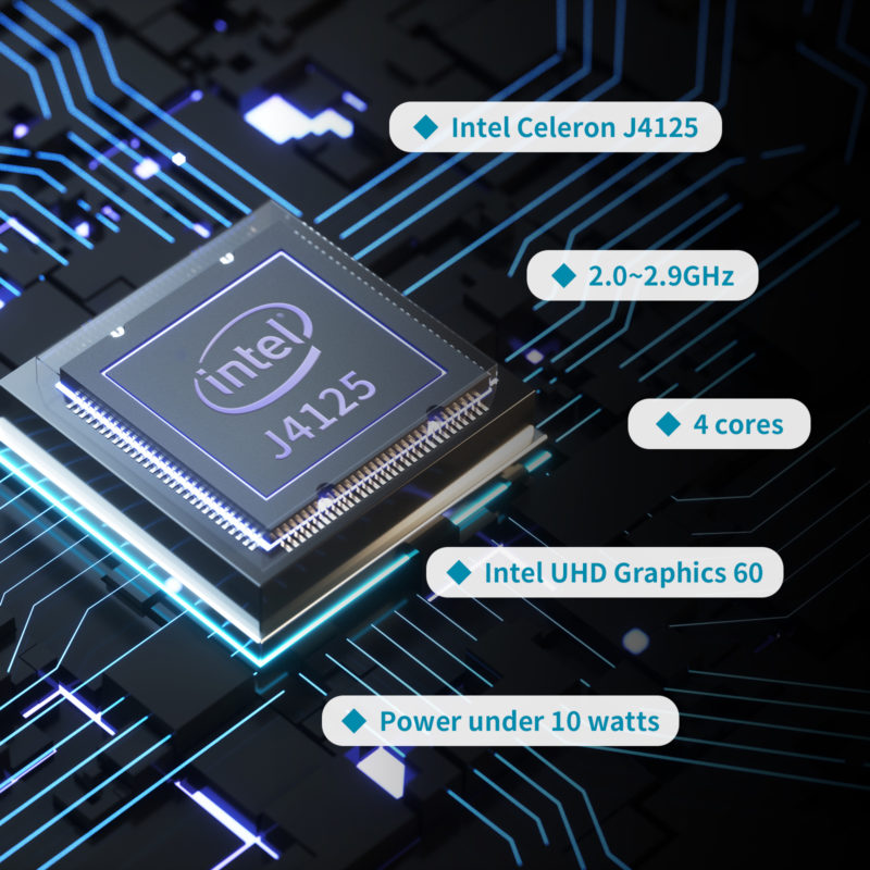 Tablette PC industrielle Higole Gole 1 Pro, Windows 11, écran tactile 5.5", Intel J4125, 8 GB, 128 GB, WIFI 6 – Image 8