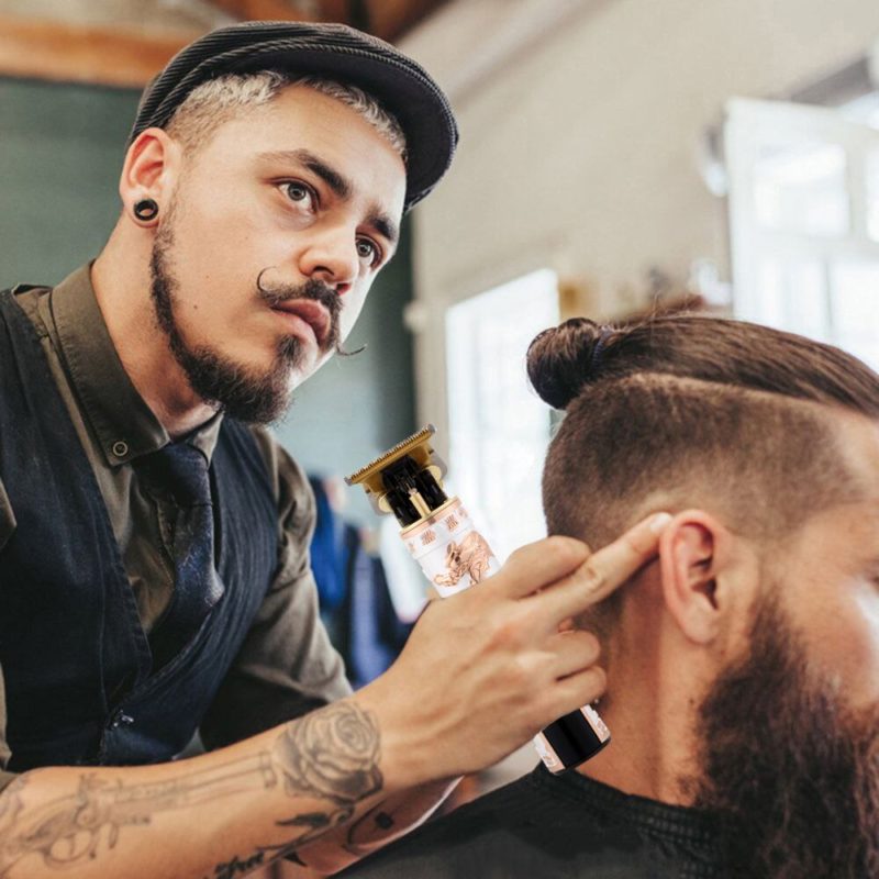 Tondeuse à cheveux électrique à affichage numérique, rechargeable, sans fil – Image 2