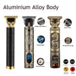 Tondeuse à cheveux électrique à affichage numérique, rechargeable, sans fil – Image 4