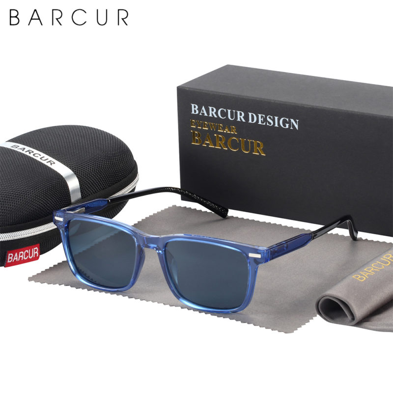 153891-1lrweg.jpg Lunettes de soleil carrées TR90, polarisé, anti-reflet, UV400, avec boite de rangement – Image 5