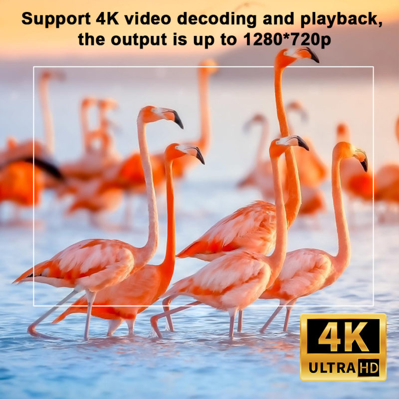 Projecteur portable Android 11, HY300, 1280x720P, 4K, WiFi 6, rotation 180°, Home cinéma – Image 6