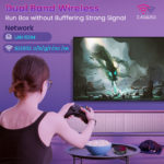 Box IPTV Android 12, 8K, 4GB RAM, 64GB ROM EMMC, Cortex A53 Quad-Core, WiFi 6, BT 5.0+ – Image 6