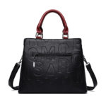 Sac à main et bandoulière, Fourre-Tout, en cuir PU, grande capacité – Image 3