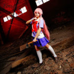 Costume de Cosplay, Yuno Gasai, Mirai Nikki, déguisement complet – Image 2