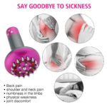 Appareil de drainage lymphatique, brosse de massage méridiens, micro-courant, appareil de physiothérapie – Image 8