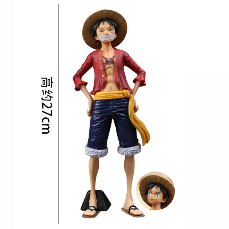 155707-uvabkz.jpg Figurine en PVC, Luffy, One Piece, 27 cm – Image 6