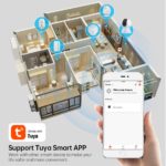 Mini caméra de surveillance intérieure IP, WiFi, 2MP/1080P, avec suivi automatique, Tuya – Image 2