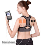 Stimulateur musculaire électrique à basse fréquence, 12 Modes, TENS, EMS, physiothérapie infrarouge – Image 2