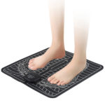 Tapis de massage des pieds électrique EMS, charge USB, portable et pliable – Image 2