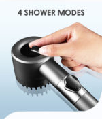 Pommeau de douche à haute pression, avec filtre, 4 modes, massages – Image 7