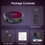 Box IPTV Android 12, 8K, 4GB RAM, 64GB ROM EMMC, Cortex A53 Quad-Core, WiFi 6, BT 5.0+ – Image 12