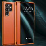 Étui de téléphone à rabat en cuir, Smartcase, pour Samsung – Image 5