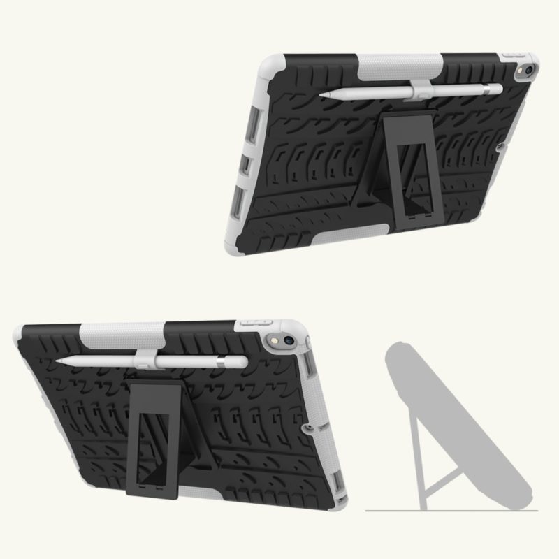 Coque de protection antichoc pour Ipad Pro 10.5", blindé et robuste, avec protecteur d'écran et stylet – Image 2