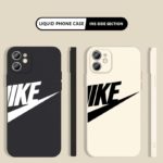 Coque de protection souple en silicone, Nike, pour iPhone