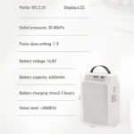 Concentrateur d'oxygène à impulsion portable de 1 à 5 L/min, avec purificateur d'air et batterie rechargeable – Image 5