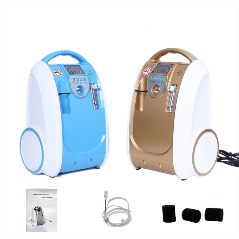 Concentrateur d'oxygène domestique continu, 1 à 5L, 24 heures, générateur d'O2 – Image 2