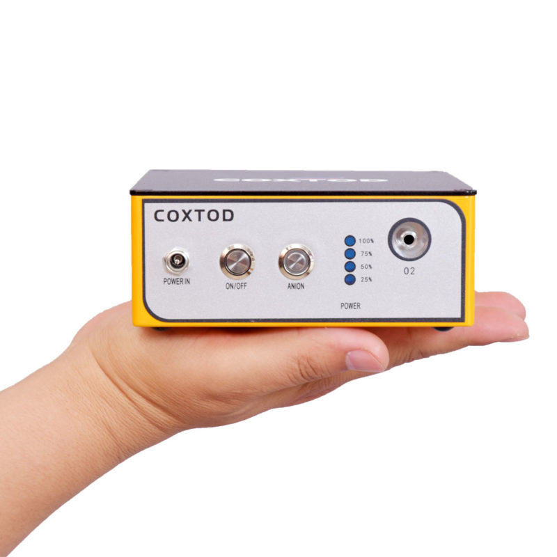 Concentrateur d'oxygène portable, 3L/min, purificateur d'air, rechargeable, autonomie de 8h – Image 1