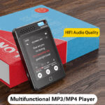 Lecteur audio portable à écran tactile, 16GB, Bluetooth 5.0, MP3, MP4, FLAC, FM, E-Book, haute qualité – Image 3