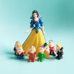 Ensemble de figurines Blanche-Neige et les Sept Nains en PVC, dessin animé, 5 à 10 cm, 8 pièces – Image 3