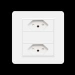 Lot de 2 prises encastrées T13, 10A, Standard Type 86 – Image 2