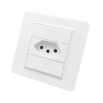 Lot de 2 prises encastrées T13, 10A, Standard Type 86