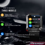 Montre connectée avec écouteurs, T93, Bluetooth, Smartwatch – Image 4