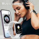 Montre connectée P58 avec écran HD 1.96", IP67, moniteur d'activité physique et sportive, Android et iPhone – Image 2