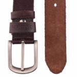 Ceinture souple en cuir de vachette, de 100 à 130 cm – Image 4