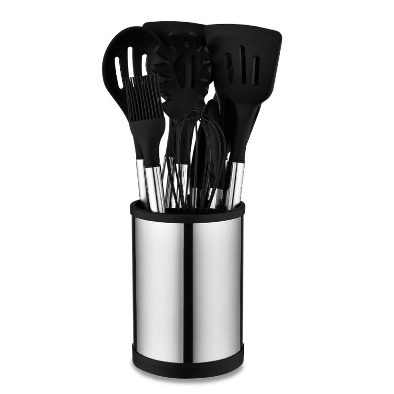 159038-ivbeep.jpg Ensemble d'ustensiles de cuisine en silicone antiadhésif, 12 pièces – Image 5