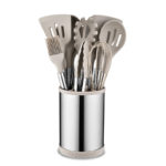 Ensemble d'ustensiles de cuisine en silicone antiadhésif, 12 pièces – Image 4