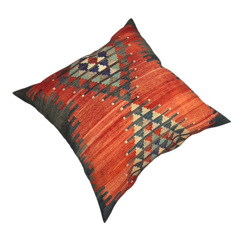 159224-vgwj1b.jpg Housse de coussin, Aztèque, imprimé coloré, 45 x 45 cm – Image 3