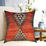 Housse de coussin, Aztèque, imprimé coloré, 45 x 45 cm – Image 2