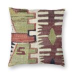 Housse de coussin, Navaho, imprimé coloré, 45 x 45 cm
