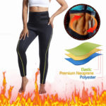 Legging de compression avec ceinture de contrôle du ventre, modelant le corps, amincissant, effet Sauna – Image 4