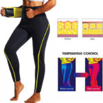 Legging de compression avec ceinture de contrôle du ventre, modelant le corps, amincissant, effet Sauna – Image 5