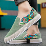 Espadrille en toile, chaussures plates, décontractés et respirantes – Image 4