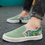 Espadrille en toile, chaussures plates, décontractés et respirantes – Image 2