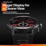 Montre connectée, Zeblaze Ares 3, grand écran IPS 1.52", 326 PPI – Image 3