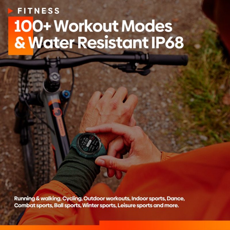 Montre connectée, Zeblaze Ares 3, grand écran IPS 1.52", 326 PPI – Image 6