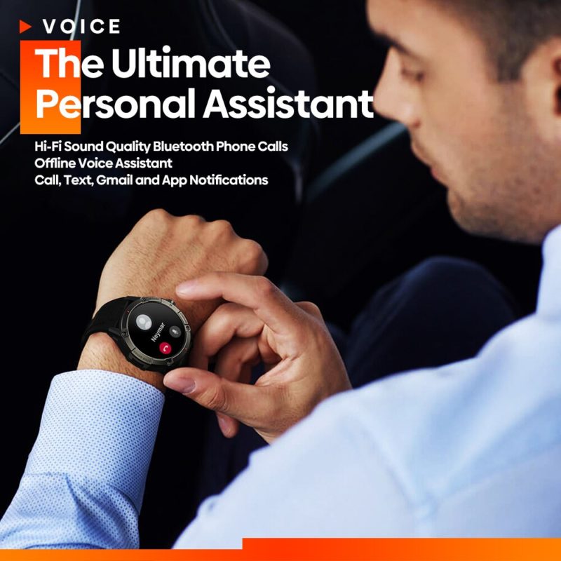 Montre connectée, Zeblaze Ares 3, grand écran IPS 1.52", 326 PPI – Image 5