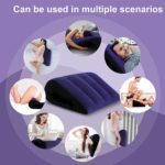 Oreiller multifonctionnel gonflable, coussin de jeu, support de positions – Image 3
