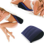 Oreiller multifonctionnel gonflable, coussin de jeu, support de positions