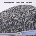 Oreiller pour les genoux et les jambes en mousse à mémoire, ergonomique, pour le sommeil – Image 6