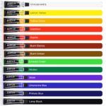 Ensemble de peinture pour textile, une palette de 12 couleurs, avec 6 pinceaux – Image 5