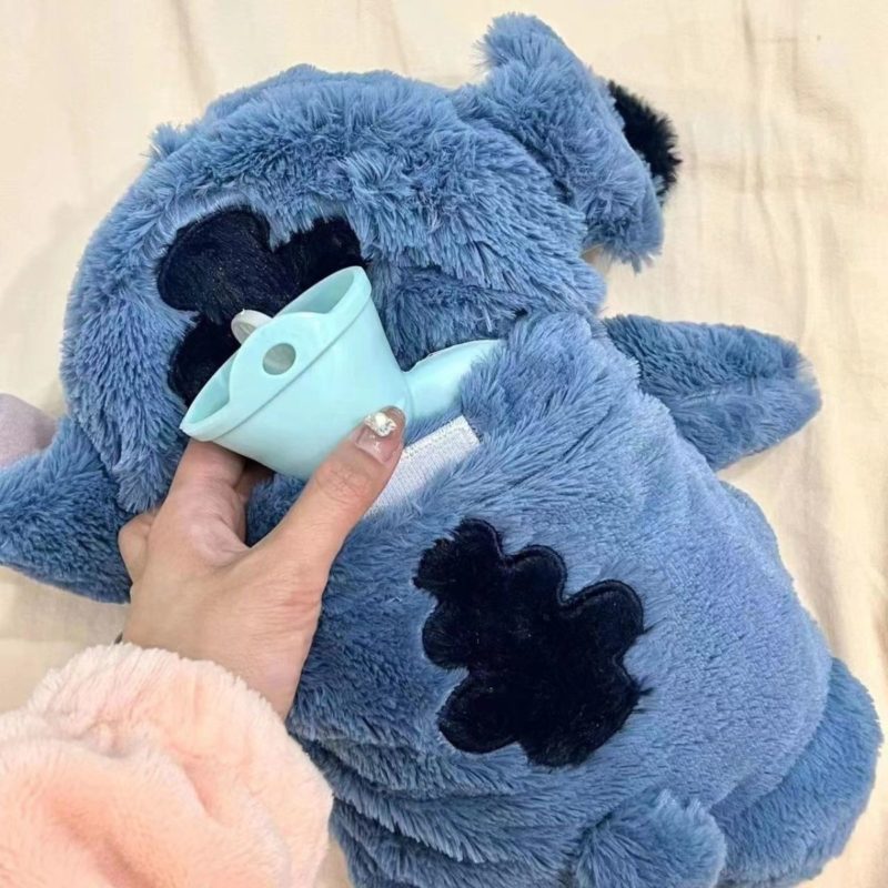 Bouillotte en peluche, Lilo & Stitch, massage chauffant – Image 2