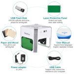 Graveur laser K6, 3000mW, marquage de logo, sans fil, BT, gravure hors ligne – Image 6