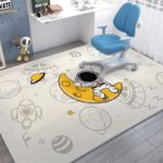 Tapis de sol pour chambre d'enfant, antidérapant et doux, dessin animé – Image 6