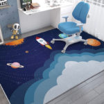 Tapis de sol pour chambre d'enfant, antidérapant et doux, dessin animé – Image 5